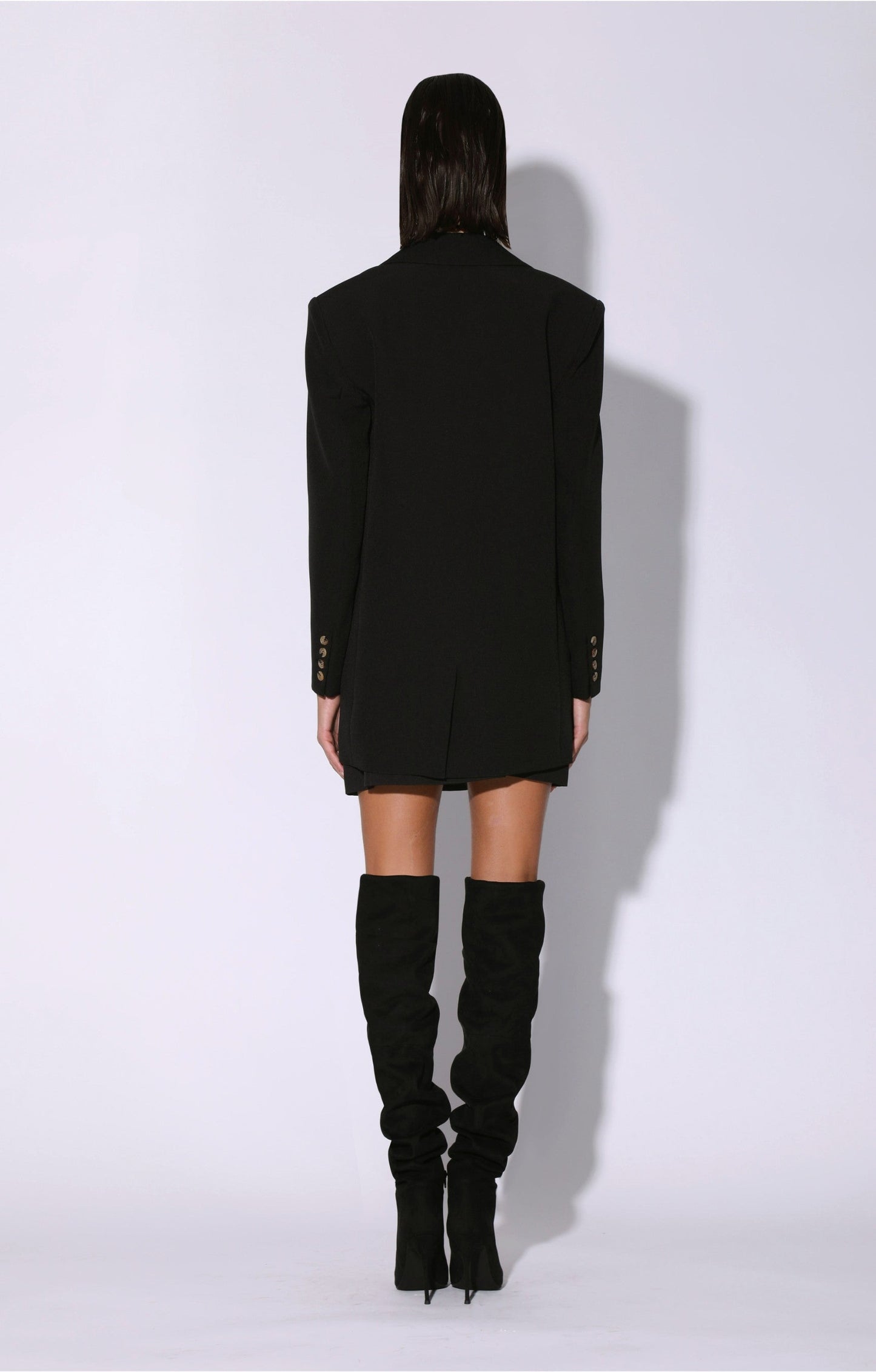 Kira Blazer, Black - Suiting by Walter Baker